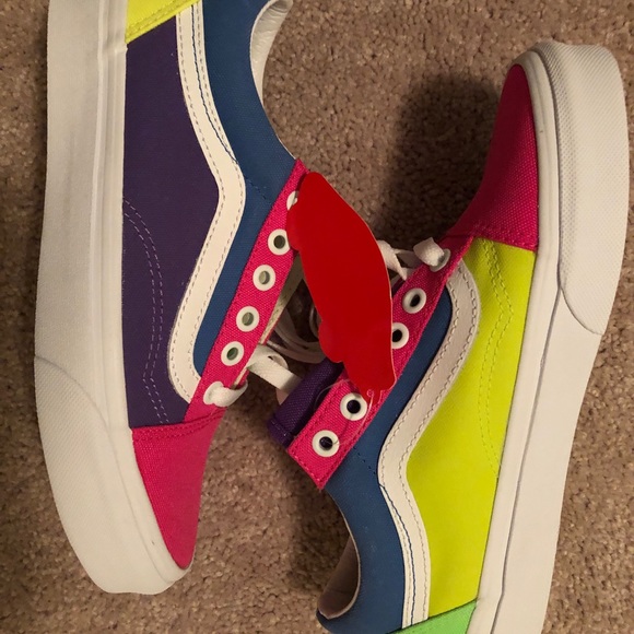 Multi colored Vans - Picture 3 of 3